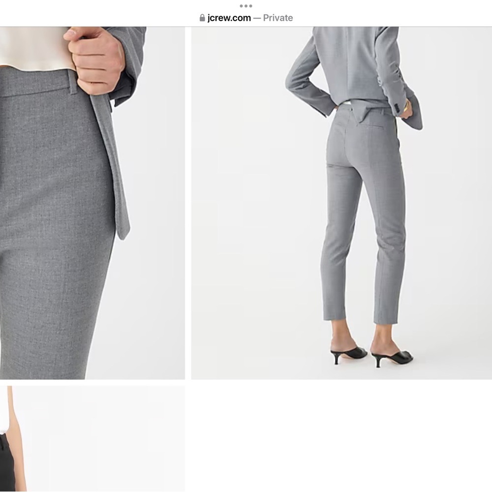 J. Crew Women's Gray Pants, like new